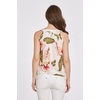 image:imageHawaii Hangover Family Matching Hawaiian Clothes Cream Rafelsia  Family matching Hawaiian outfits Cream Rafelsia lightweight rayon machine washable tropical floral print luaus cruisesWomen Tank Top