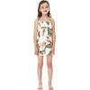 image:imageHawaii Hangover Family Matching Hawaiian Clothes Cream Rafelsia  Family matching Hawaiian outfits Cream Rafelsia lightweight rayon machine washable tropical floral print luaus cruisesGirl Romper