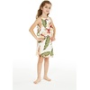 image:imageHawaii Hangover Family Matching Hawaiian Clothes Cream Rafelsia  Family matching Hawaiian outfits Cream Rafelsia lightweight rayon machine washable tropical floral print luaus cruisesGirl Ruffle Tank