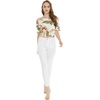 image:imageHawaii Hangover Family Matching Hawaiian Clothes Cream Rafelsia  Family matching Hawaiian outfits Cream Rafelsia lightweight rayon machine washable tropical floral print luaus cruisesWomen Smock Top