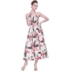 image:imageHawaii Hangover Family Matching Hawaiian Clothes Cream Rafelsia  Family matching Hawaiian outfits Cream Rafelsia lightweight rayon machine washable tropical floral print luaus cruisesWomen Maxi Tank