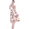 image:imageHawaii Hangover Family Matching Hawaiian Clothes Cream Rafelsia  Family matching Hawaiian outfits Cream Rafelsia lightweight rayon machine washable tropical floral print luaus cruisesWomen Halter