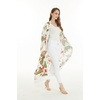 image:imageHawaii Hangover Family Matching Hawaiian Clothes Cream Rafelsia  Family matching Hawaiian outfits Cream Rafelsia lightweight rayon machine washable tropical floral print luaus cruisesWomen Maxi Kimono Cardigan