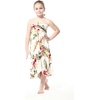 image:imageHawaii Hangover Family Matching Hawaiian Clothes Cream Rafelsia  Family matching Hawaiian outfits Cream Rafelsia lightweight rayon machine washable tropical floral print luaus cruisesGirl Halter