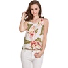 image:imageHawaii Hangover Family Matching Hawaiian Clothes Cream Rafelsia  Family matching Hawaiian outfits Cream Rafelsia lightweight rayon machine washable tropical floral print luaus cruisesWomen Tank Top