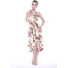 image:imageHawaii Hangover Family Matching Hawaiian Clothes Cream Rafelsia  Family matching Hawaiian outfits Cream Rafelsia lightweight rayon machine washable tropical floral print luaus cruisesWomen Halter