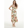 image:imageHawaii Hangover Family Matching Hawaiian Clothes Cream Rafelsia  Family matching Hawaiian outfits Cream Rafelsia lightweight rayon machine washable tropical floral print luaus cruisesWomen Tiered