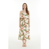 image:imageHawaii Hangover Family Matching Hawaiian Clothes Cream Rafelsia  Family matching Hawaiian outfits Cream Rafelsia lightweight rayon machine washable tropical floral print luaus cruisesWomen Maxi Ruffle