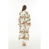 image:imageHawaii Hangover Family Matching Hawaiian Clothes Cream Rafelsia  Family matching Hawaiian outfits Cream Rafelsia lightweight rayon machine washable tropical floral print luaus cruisesWomen Maxi Kimono Cardigan