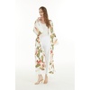 image:imageHawaii Hangover Family Matching Hawaiian Clothes Cream Rafelsia  Family matching Hawaiian outfits Cream Rafelsia lightweight rayon machine washable tropical floral print luaus cruisesWomen Maxi Kimono Cardigan