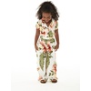 image:imageHawaii Hangover Family Matching Hawaiian Clothes Cream Rafelsia  Family matching Hawaiian outfits Cream Rafelsia lightweight rayon machine washable tropical floral print luaus cruisesGirl Wide Leg Jumpsuit