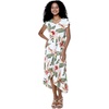 image:imageHawaii Hangover Family Matching Hawaiian Clothes Cream Rafelsia  Family matching Hawaiian outfits Cream Rafelsia lightweight rayon machine washable tropical floral print luaus cruisesWomen Wrap Ruffle