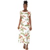 image:imageHawaii Hangover Family Matching Hawaiian Clothes Cream Rafelsia  Family matching Hawaiian outfits Cream Rafelsia lightweight rayon machine washable tropical floral print luaus cruisesWomen Cap Sleeve