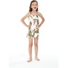 image:imageHawaii Hangover Family Matching Hawaiian Clothes Cream Rafelsia  Family matching Hawaiian outfits Cream Rafelsia lightweight rayon machine washable tropical floral print luaus cruisesGirl Romper