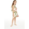 image:imageHawaii Hangover Family Matching Hawaiian Clothes Cream Rafelsia  Family matching Hawaiian outfits Cream Rafelsia lightweight rayon machine washable tropical floral print luaus cruisesGirl Ruffle Tank