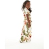 image:imageHawaii Hangover Family Matching Hawaiian Clothes Cream Rafelsia  Family matching Hawaiian outfits Cream Rafelsia lightweight rayon machine washable tropical floral print luaus cruisesGirl Wide Leg Jumpsuit