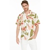 image:imageHawaii Hangover Family Matching Hawaiian Clothes Cream Rafelsia  Family matching Hawaiian outfits Cream Rafelsia lightweight rayon machine washable tropical floral print luaus cruisesMen Short Sleeve