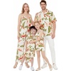 image:imageHawaii Hangover Family Matching Hawaiian Clothes Cream Rafelsia  Family matching Hawaiian outfits Cream Rafelsia lightweight rayon machine washable tropical floral print luaus cruisesGirl Romper