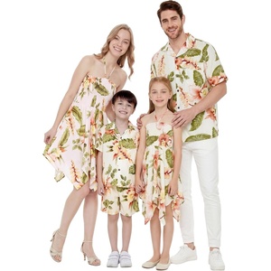 image:imageHawaii Hangover Family Matching Hawaiian Clothes Cream Rafelsia  Family matching Hawaiian outfits Cream Rafelsia lightweight rayon machine washable tropical floral print luaus cruisesGirl Fairy
