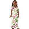 image:imageHawaii Hangover Family Matching Hawaiian Clothes Lotus amp OrchidGirl Wide Leg Jumpsuit