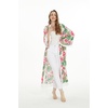 image:imageHawaii Hangover Family Matching Hawaiian Clothes Lotus amp OrchidWomen Maxi Kimono Cardigan