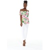 image:imageHawaii Hangover Family Matching Hawaiian Clothes Lotus amp OrchidWomen Offshoulder Ruffle Top