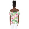 image:imageHawaii Hangover Family Matching Hawaiian Clothes Lotus amp OrchidWomen Offshoulder Ruffle Top