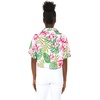 image:imageHawaii Hangover Family Matching Hawaiian Clothes Lotus amp OrchidWomen Tie Front Shirt