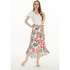 image:imageHawaii Hangover Family Matching Hawaiian Clothes Lotus amp OrchidWomen Wrap Ruffle Skirt