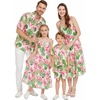 image:imageHawaii Hangover Family Matching Hawaiian Clothes Lotus amp OrchidGirl Maxi Tiered