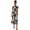 image:imageMatchable Couple Hawaiian Shirt or Wrap Dress Signature Prints HibiscusMen Hibiscus Black