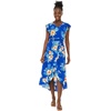 image:imageMatchable Couple Hawaiian Shirt or Wrap Dress Signature Prints HibiscusMen Hibiscus Blue