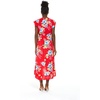 image:imageMatchable Couple Hawaiian Shirt or Wrap Dress Signature Prints HibiscusWomen Hibiscus Red