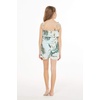 image:imageWispy Cereus Light Blue Family Matching Hawaiian ClothesGirl Romper