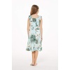 image:imageWispy Cereus Light Blue Family Matching Hawaiian ClothesGirl Wrap