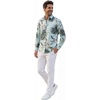 image:imageWispy Cereus Light Blue Family Matching Hawaiian ClothesMen Long Sleeve