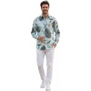 image:imageWispy Cereus Light Blue Family Matching Hawaiian ClothesMen Long Sleeve