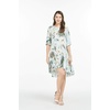 image:imageWispy Cereus Light Blue Family Matching Hawaiian ClothesWomen 34 Sleeve