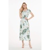 image:imageWispy Cereus Light Blue Family Matching Hawaiian ClothesWomen Cap Sleeve