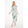 image:imageWispy Cereus Light Blue Family Matching Hawaiian ClothesWomen Cap Sleeve