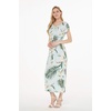 image:imageWispy Cereus Light Blue Family Matching Hawaiian ClothesWomen Cap Sleeve