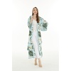 image:imageWispy Cereus Light Blue Family Matching Hawaiian ClothesWomen Maxi Kimono Cardigan