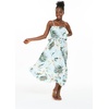 image:imageWispy Cereus Light Blue Family Matching Hawaiian ClothesWomen Short Maxi Ruffle