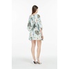 image:imageWispy Cereus Light Blue Family Matching Hawaiian ClothesWomen Short Poncho
