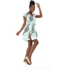 image:imageWispy Cereus Light Blue Family Matching Hawaiian ClothesWomen Short Rahee