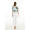 image:imageWispy Cereus Light Blue Family Matching Hawaiian ClothesWomen Smock Top