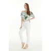 image:imageWispy Cereus Light Blue Family Matching Hawaiian ClothesWomen Smock Top