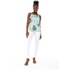image:imageWispy Cereus Light Blue Family Matching Hawaiian ClothesWomen Spaghetti Strap Top