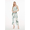 image:imageWispy Cereus Light Blue Family Matching Hawaiian ClothesWomen V Neck Jumpsuit