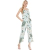image:imageWispy Cereus Light Blue Family Matching Hawaiian ClothesWomen V Neck Jumpsuit